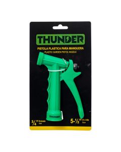 Pistola para manguera verde