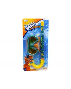 Set buceo infantil dinosaurio