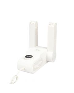 Secador retractil para zapatos blanco