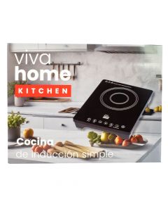 Cocina de inducción negro