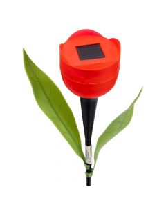 Estaca tulipán LED solar