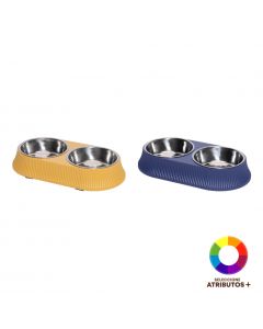 Taza metálica para mascotas