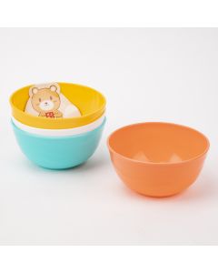 Bowl plástico 4und surtido
