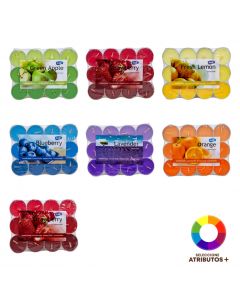 Velas aromáticas tipo tealight