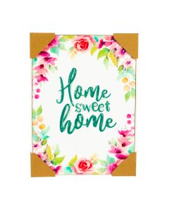 Cuadro decorativo Sweet home