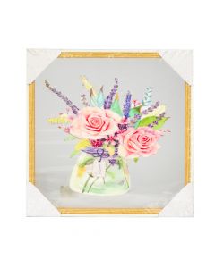 Cuadro decorativo Jarrón con flores