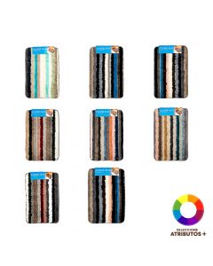 Alfombra afelpada para baño