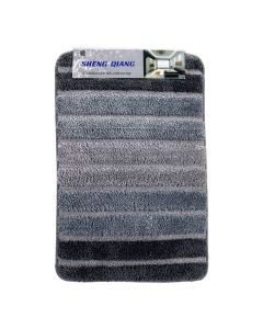 Alfombra rayas multicolor 40x60cm