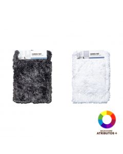 Alfombra afelpada para baño