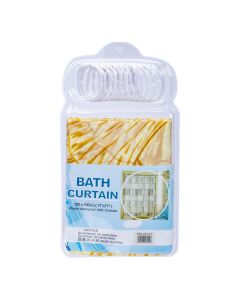 Cortina baño estampada surtido