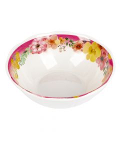 Bowl melamina estampado flores 7pulg