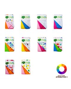 Paño cocina liso estampado