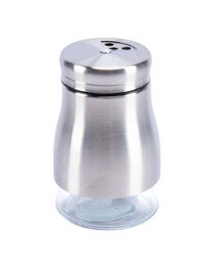Salero vidrio acero inoxidable 150ml