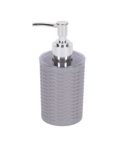 Dispensador jabón plástico gris