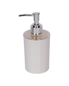 Dispensador jabón plástico blanco