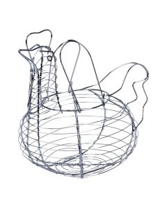 Organizador metálico para huevos