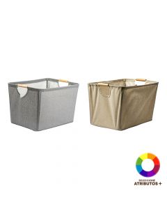 Caja organizadora con asas