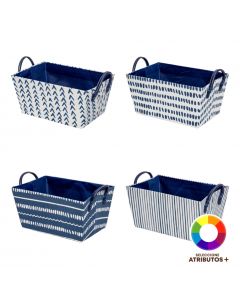 Caja organizadora estampada