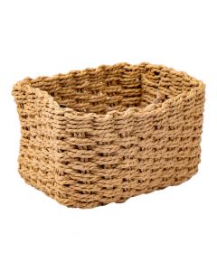 Caja organizadora de fibra marrón