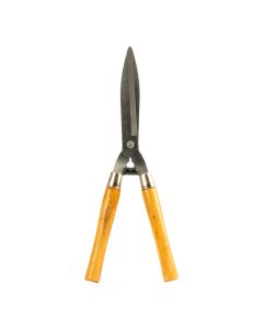 Tijera para jardín lisa con mango madera