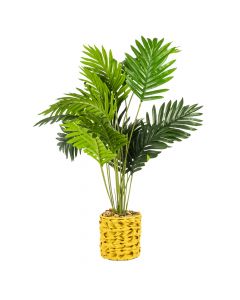 Planta artificial maceta 70cm verde beige