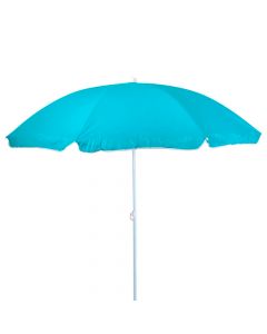 Sombrilla playa 180cm celeste