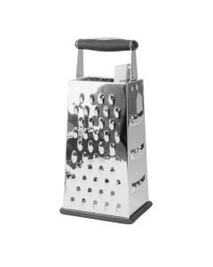 Rallador acero inoxidable 4 caras 24x11.5x9cm