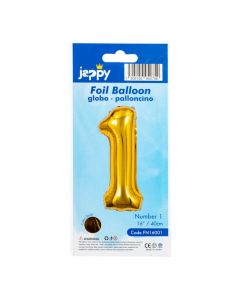 Globo dorado decorativo