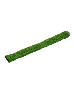 Césped artificial liso verde