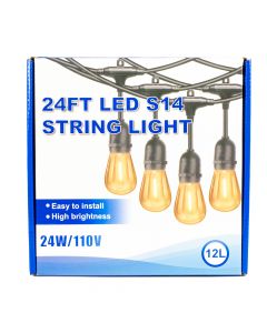 Extensión bombillo led 12 luces