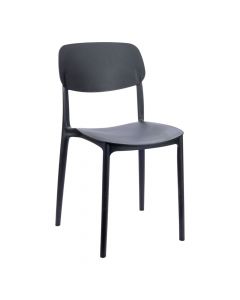 Silla plástica 38x49x78cm surtido