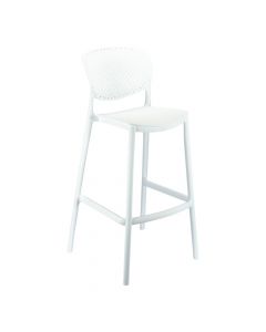Silla plástica alta perforada Surtido