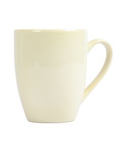 Jarra cerámica lisa 8.3x10.5cm 370ml blanco
