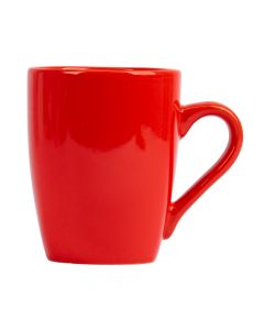 Jarra cerámica lisa 10x7.5cm 260ml rojo