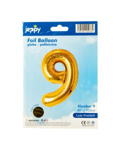 Globo metálico 40 pulgadas dorado