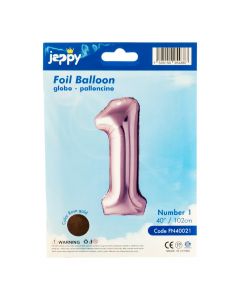 Globo metálico oro rosa