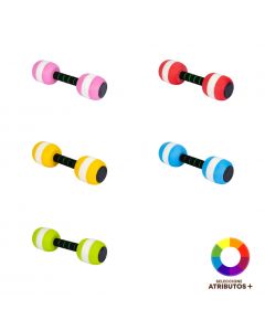 Mancuerna flotante estampada