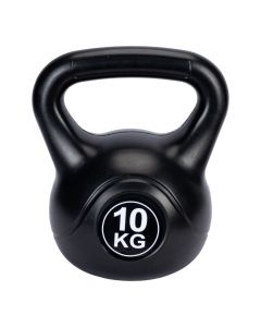 Pesa rusa 10kg negro y blanco