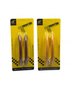 Manija plástica lisa surtida