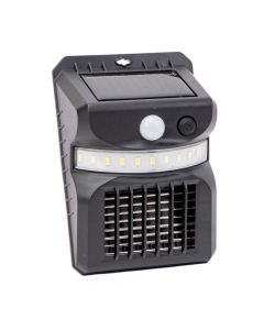 Lampara solar mata mosquitos con sensor movimiento
