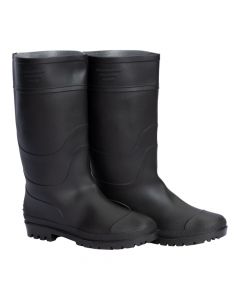 Bota hule impermeable negra #39