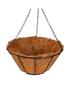 Maceta colgante metálica 35cm