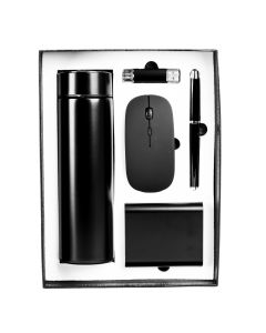 Botella metálica lisa para computo 6pzas surtido