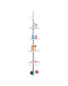 Organizador para baño 4 estantes 18kg 