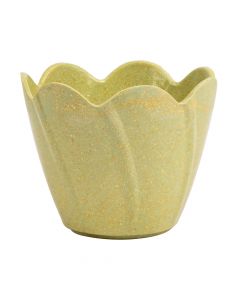 Maceta con relieve detalle borde