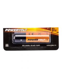 Bateria alkalina powervolt AA