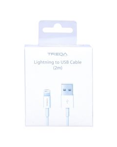 Cable Lightning-USB 2m blanco