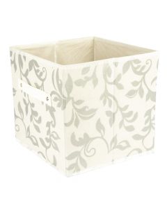 Caja organizadora tela plegable estampada 