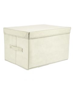 Caja organizadora tela plegable gris