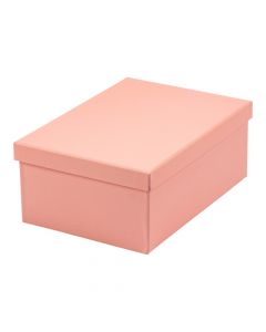 Caja cartón rosado tamaño #9